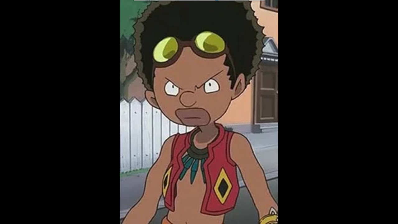 Negative caricatures of Black American Men in Manga and Anime.