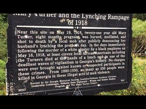 Honoring Whack History Month: Georgia lynching rampage of 1918 and Mary Turner.