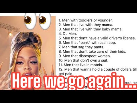 Let’s discuss the “Undatable Man” list….