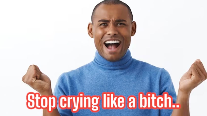 Young Nigga crying like an Old Bitch over dating options…